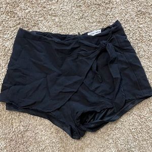 Black cotton candy LA skort